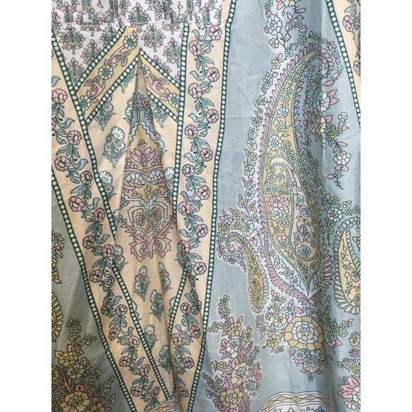 Soft Surroundings Tabitha Tunic Top Lightweight Shirt Pastel Paisley Floral XS - Picture 3 of 8